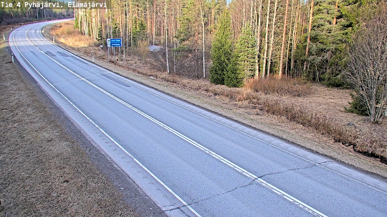 Kelikamerat Kuva Tie 4 Pyhäjärvi, Elämäjärvi, Pyhäjärvi, Pohjois-Pohjanmaa
