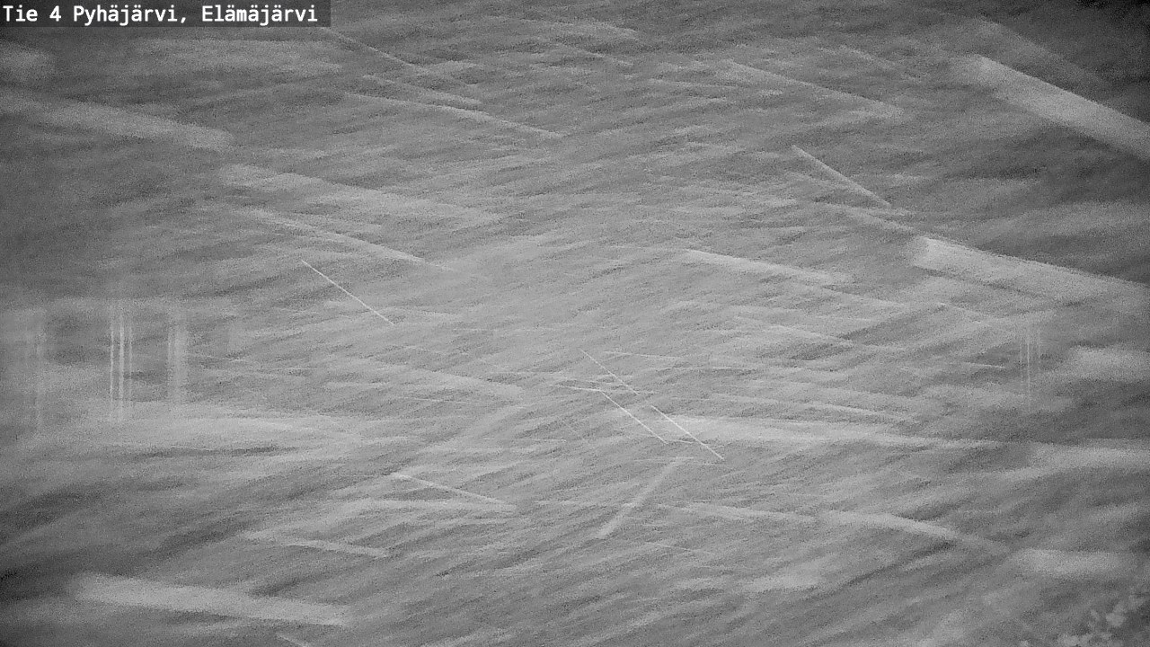 Weather Camera Image Väg 4 Pyhäjärvi, Elämäjärvi, Pyhäjärvi, Pohjois-Pohjanmaa