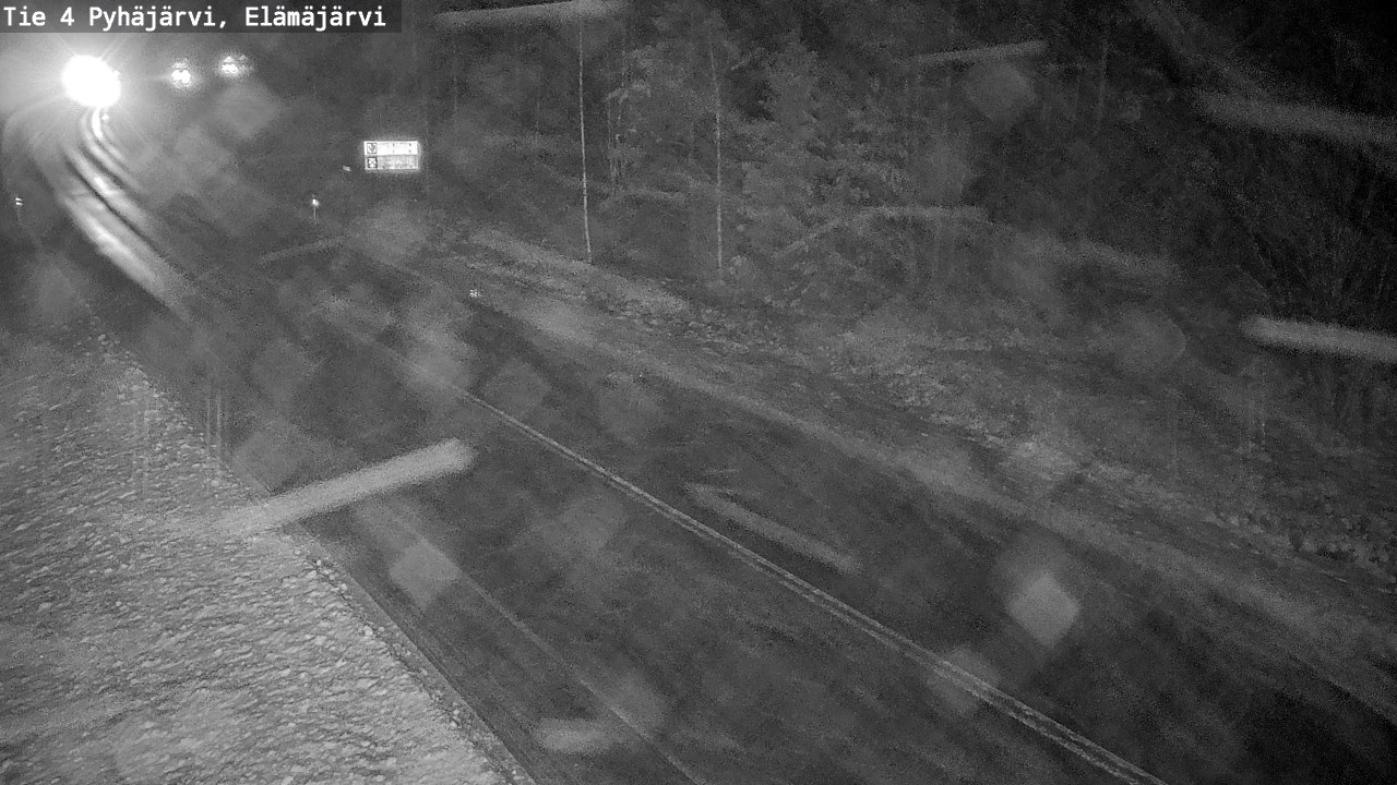 Kelikamerat Kuva Tie 4 Pyhäjärvi, Elämäjärvi, Pyhäjärvi, Pohjois-Pohjanmaa