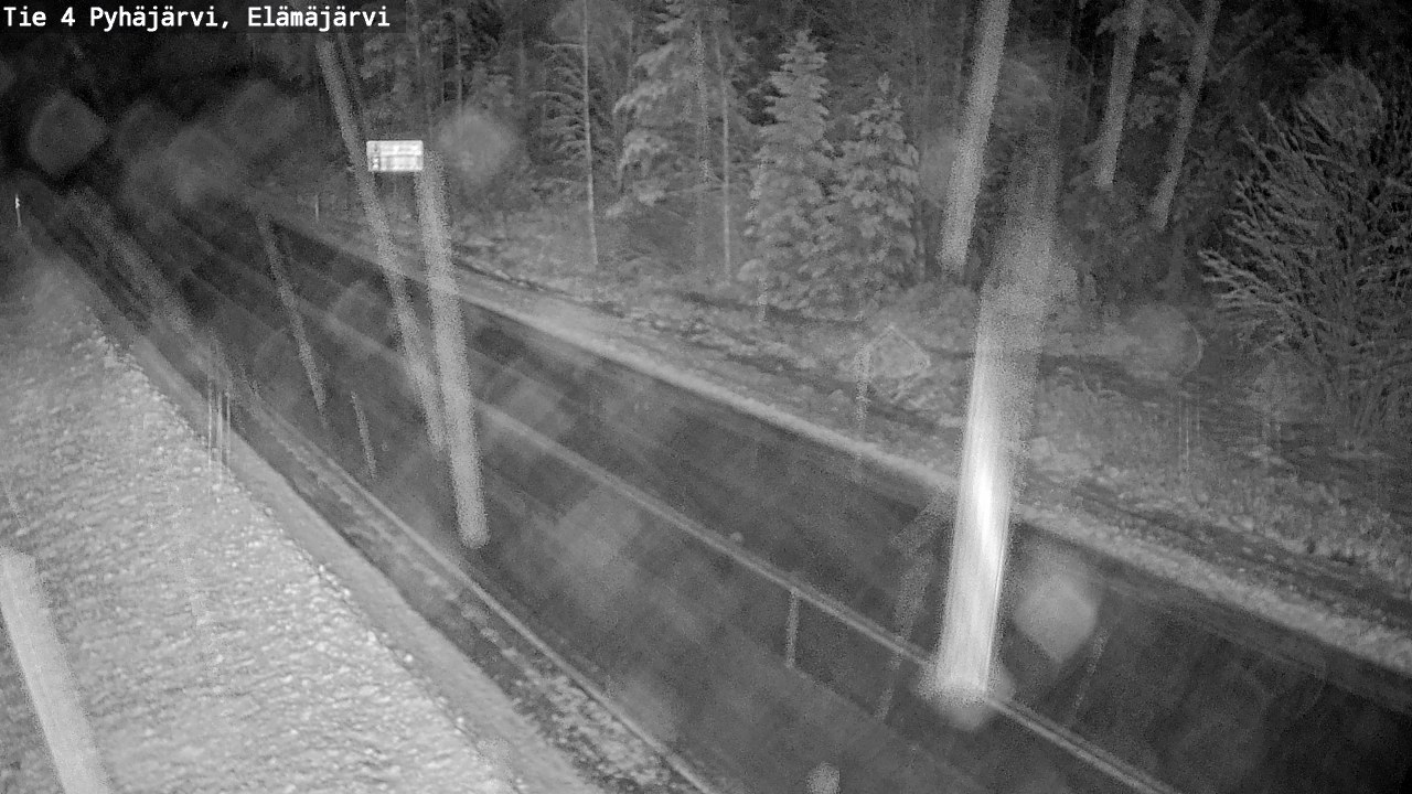 Kelikamerat Kuva Tie 4 Pyhäjärvi, Elämäjärvi, Pyhäjärvi, Pohjois-Pohjanmaa