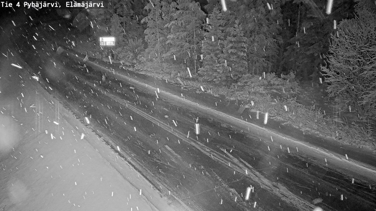 Kelikamerat Kuva Tie 4 Pyhäjärvi, Elämäjärvi, Pyhäjärvi, Pohjois-Pohjanmaa