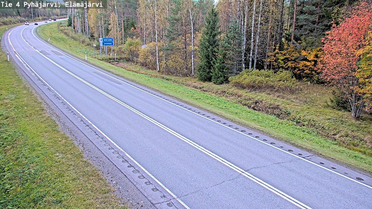 Kelikamerat Kuva Tie 4 Pyhäjärvi, Elämäjärvi, Pyhäjärvi, Pohjois-Pohjanmaa