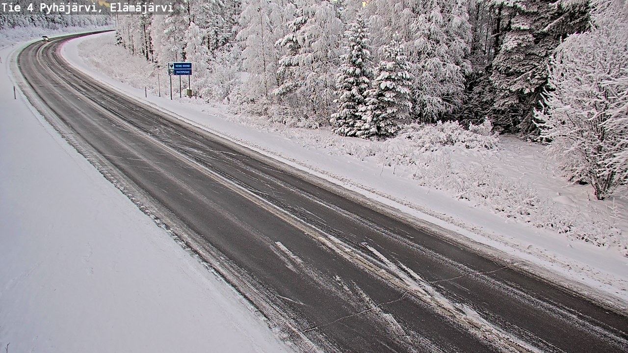 Kelikamerat Kuva Tie 4 Pyhäjärvi, Elämäjärvi, Pyhäjärvi, Pohjois-Pohjanmaa