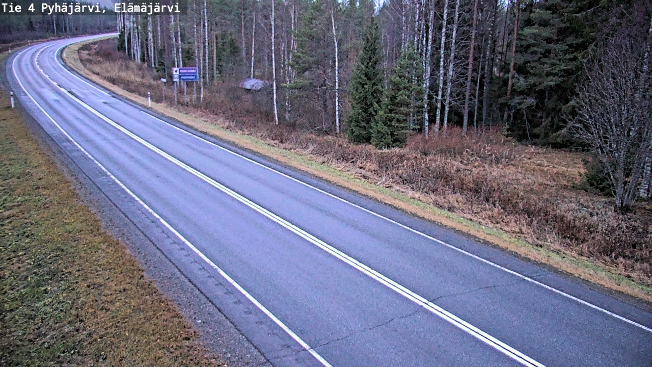 Kelikamerat Kuva Tie 4 Pyhäjärvi, Elämäjärvi, Pyhäjärvi, Pohjois-Pohjanmaa