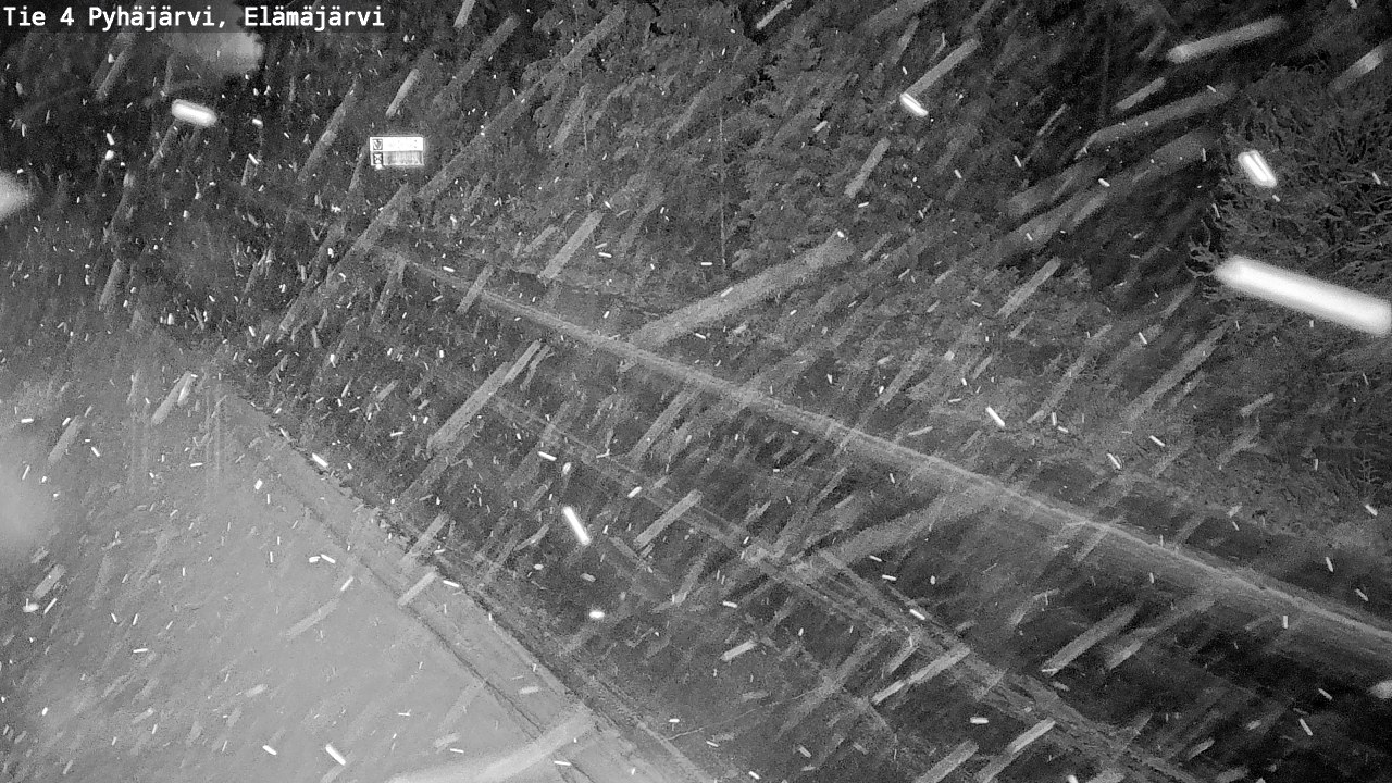 Kelikamerat Kuva Tie 4 Pyhäjärvi, Elämäjärvi, Pyhäjärvi, Pohjois-Pohjanmaa