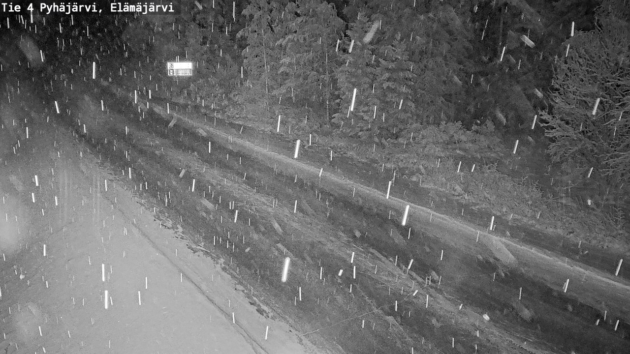 Kelikamerat Kuva Tie 4 Pyhäjärvi, Elämäjärvi, Pyhäjärvi, Pohjois-Pohjanmaa