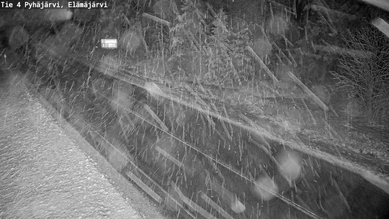 Kelikamerat Kuva Tie 4 Pyhäjärvi, Elämäjärvi, Pyhäjärvi, Pohjois-Pohjanmaa