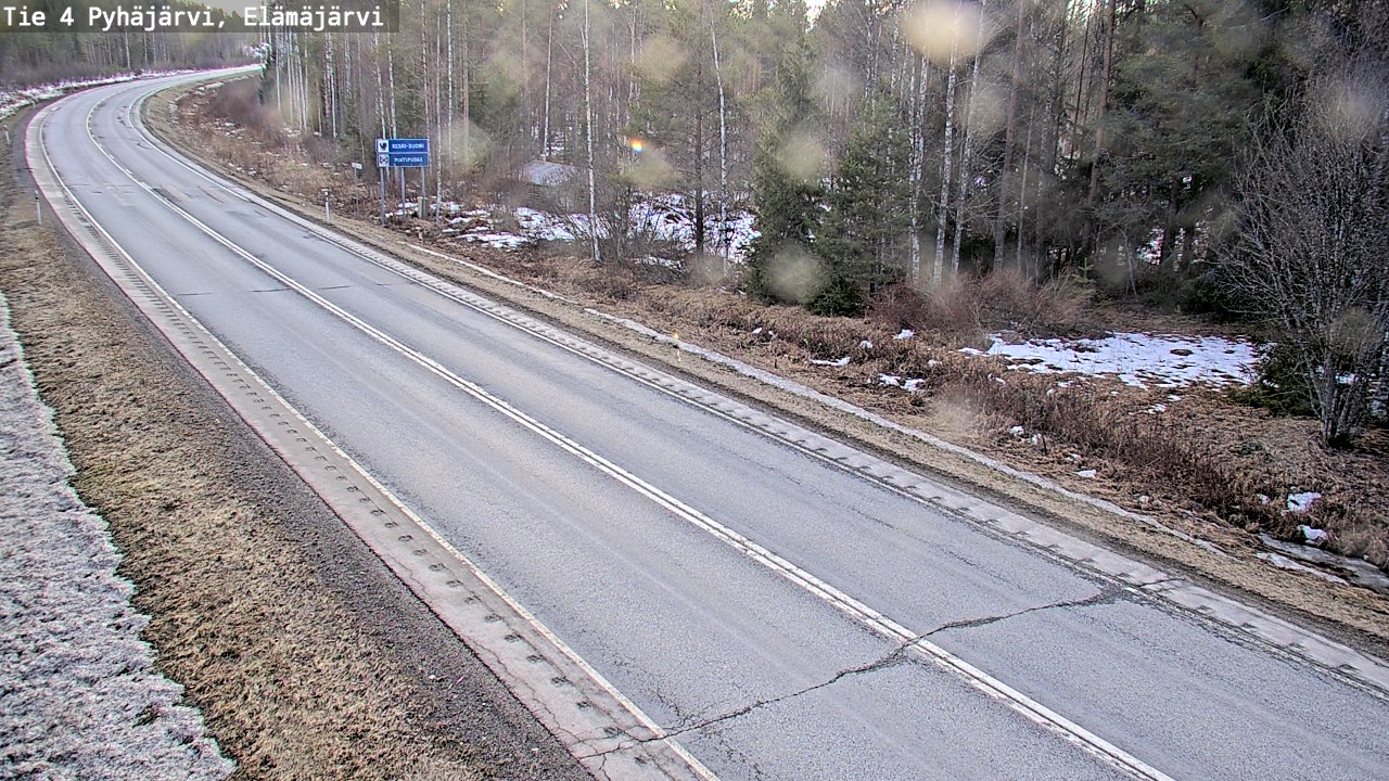 Kelikamerat Kuva Tie 4 Pyhäjärvi, Elämäjärvi, Pyhäjärvi, Pohjois-Pohjanmaa