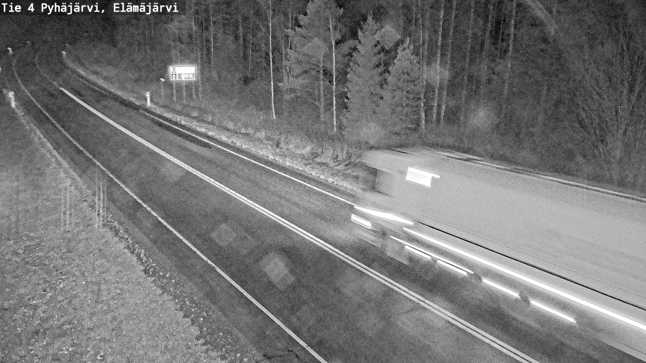 Kelikamerat Kuva Tie 4 Pyhäjärvi, Elämäjärvi, Pyhäjärvi, Pohjois-Pohjanmaa