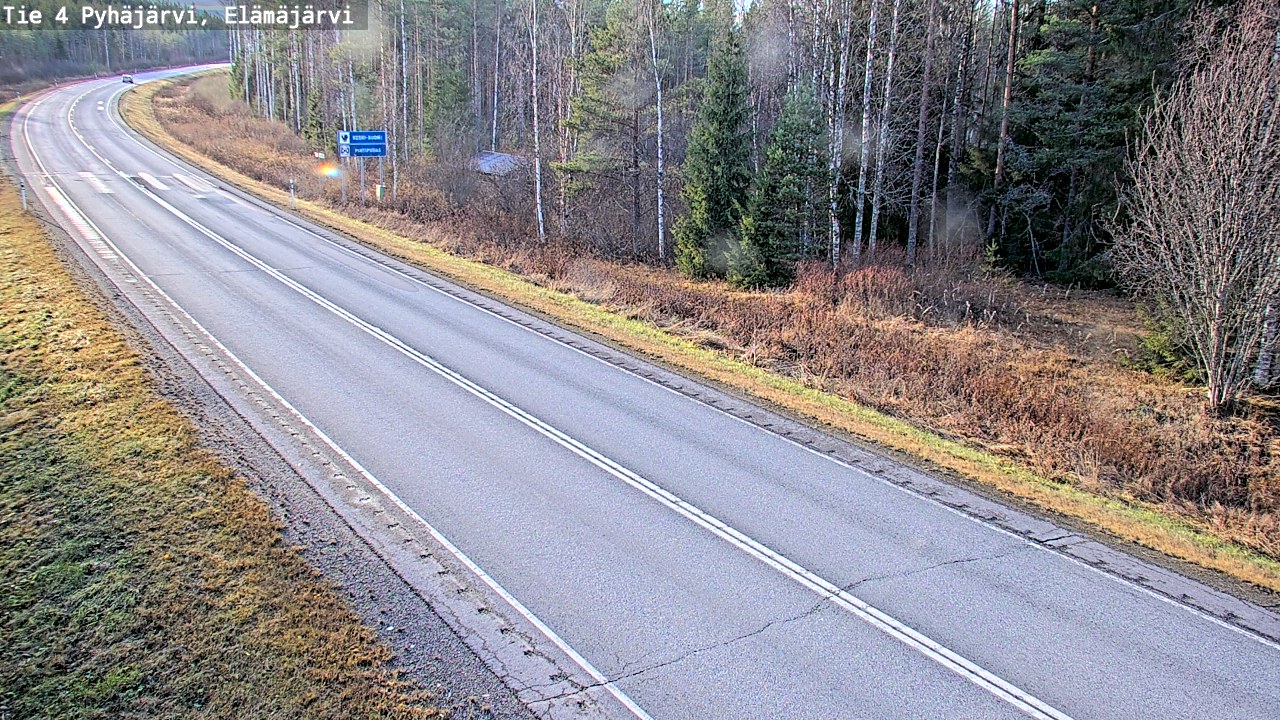 Kelikamerat Kuva Tie 4 Pyhäjärvi, Elämäjärvi, Pyhäjärvi, Pohjois-Pohjanmaa