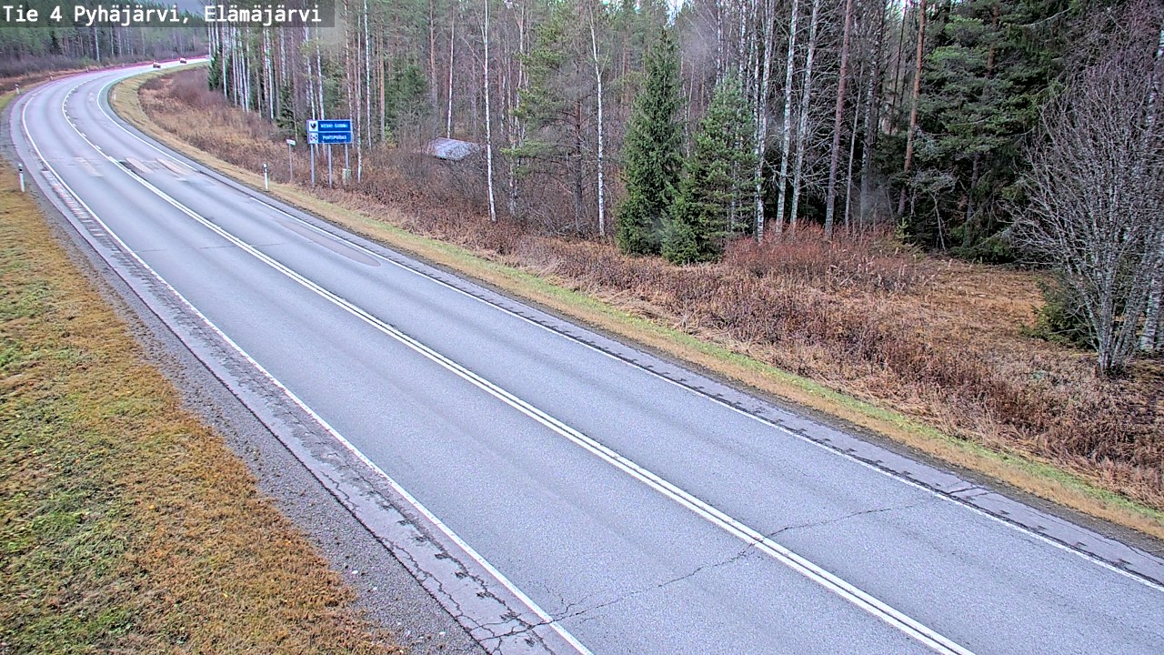 Kelikamerat Kuva Tie 4 Pyhäjärvi, Elämäjärvi, Pyhäjärvi, Pohjois-Pohjanmaa