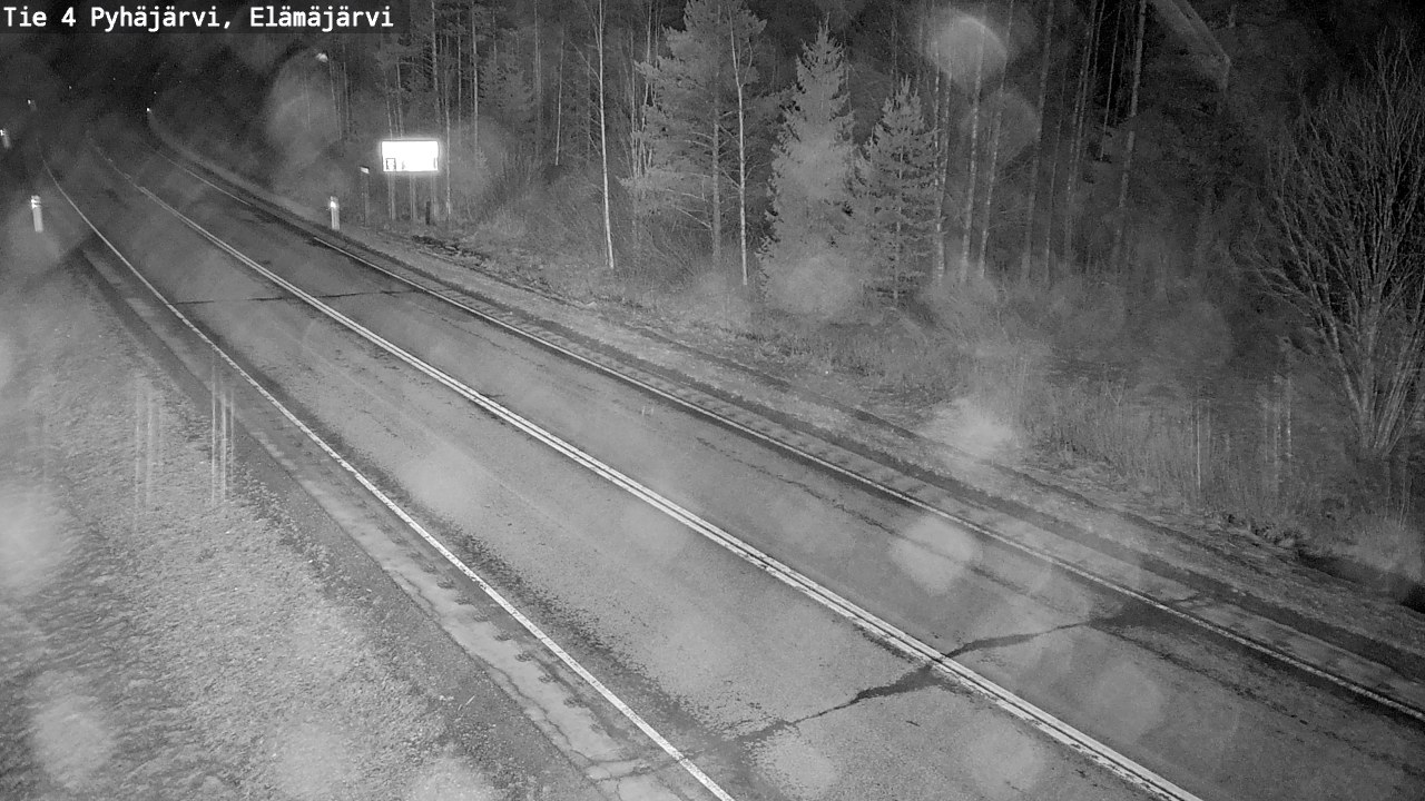 Kelikamerat Kuva Tie 4 Pyhäjärvi, Elämäjärvi, Pyhäjärvi, Pohjois-Pohjanmaa