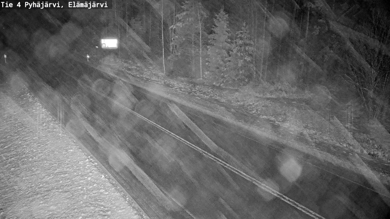 Kelikamerat Kuva Tie 4 Pyhäjärvi, Elämäjärvi, Pyhäjärvi, Pohjois-Pohjanmaa