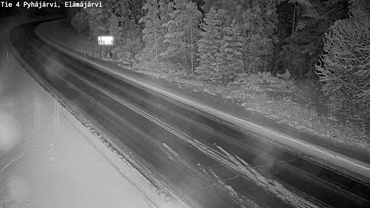 Kelikamerat Kuva Tie 4 Pyhäjärvi, Elämäjärvi, Pyhäjärvi, Pohjois-Pohjanmaa