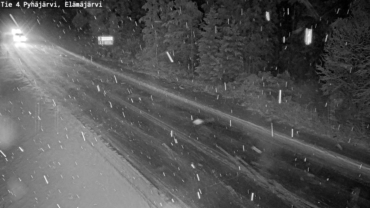 Kelikamerat Kuva Tie 4 Pyhäjärvi, Elämäjärvi, Pyhäjärvi, Pohjois-Pohjanmaa