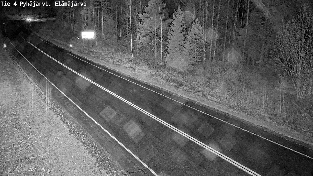 Kelikamerat Kuva Tie 4 Pyhäjärvi, Elämäjärvi, Pyhäjärvi, Pohjois-Pohjanmaa