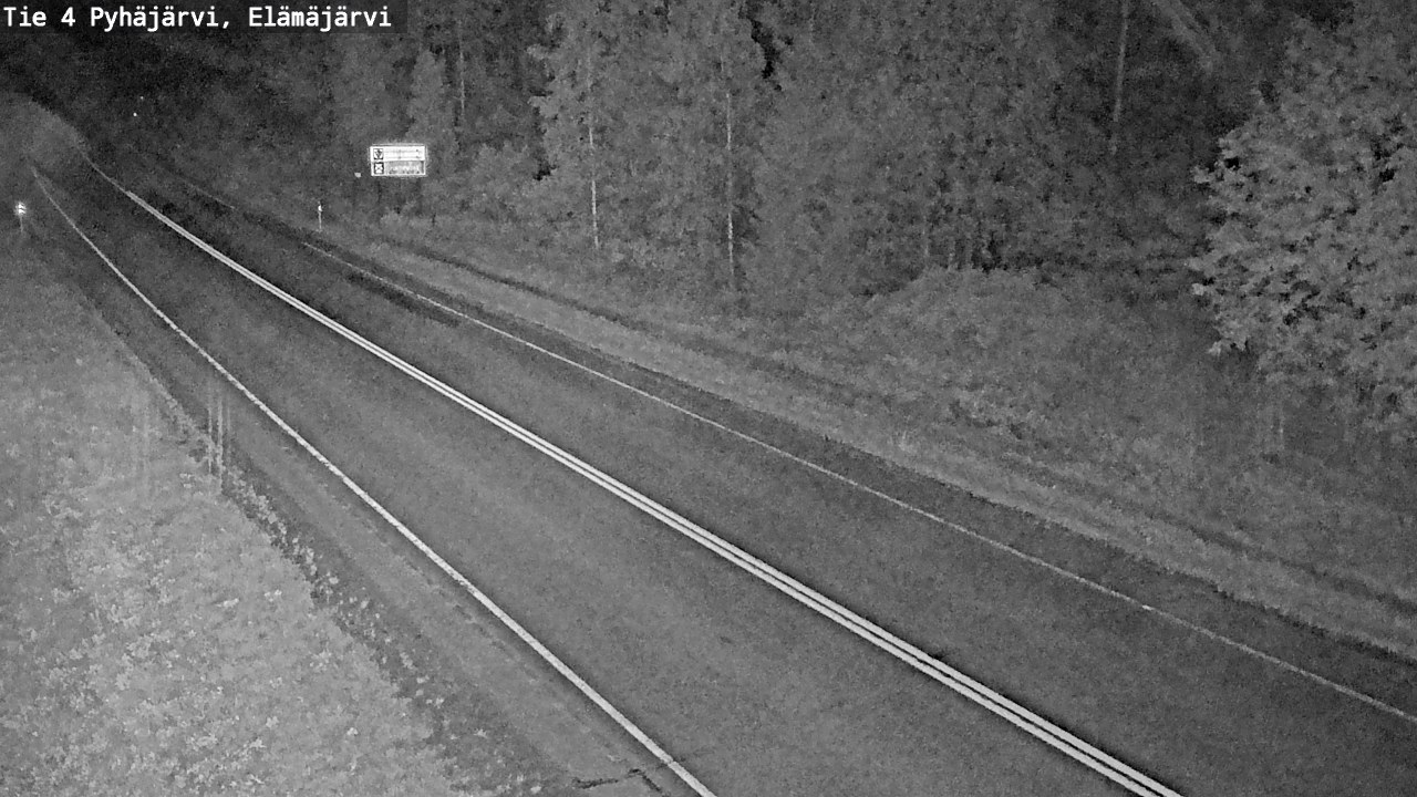 Kelikamerat Kuva Tie 4 Pyhäjärvi, Elämäjärvi, Pyhäjärvi, Pohjois-Pohjanmaa