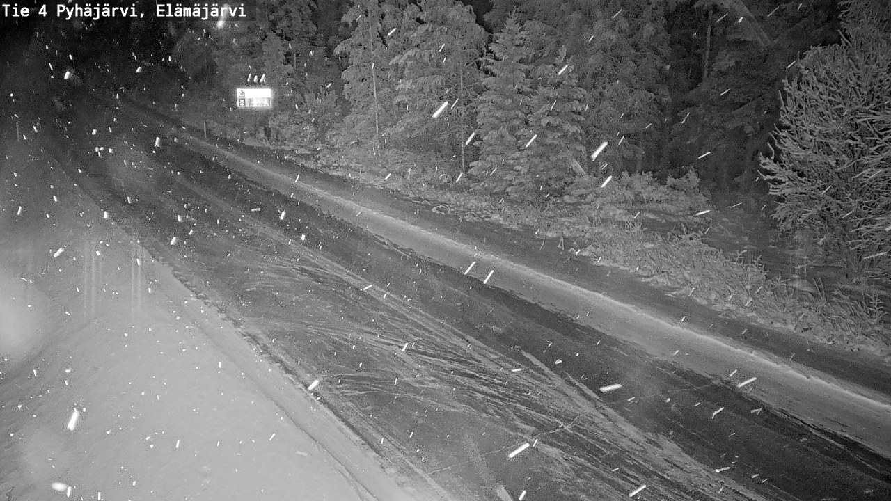 Kelikamerat Kuva Tie 4 Pyhäjärvi, Elämäjärvi, Pyhäjärvi, Pohjois-Pohjanmaa