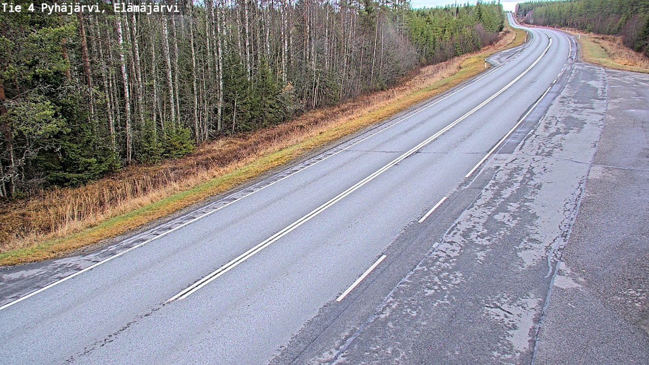 Kelikamerat Kuva Tie 4 Pyhäjärvi, Elämäjärvi, Pyhäjärvi, Pohjois-Pohjanmaa