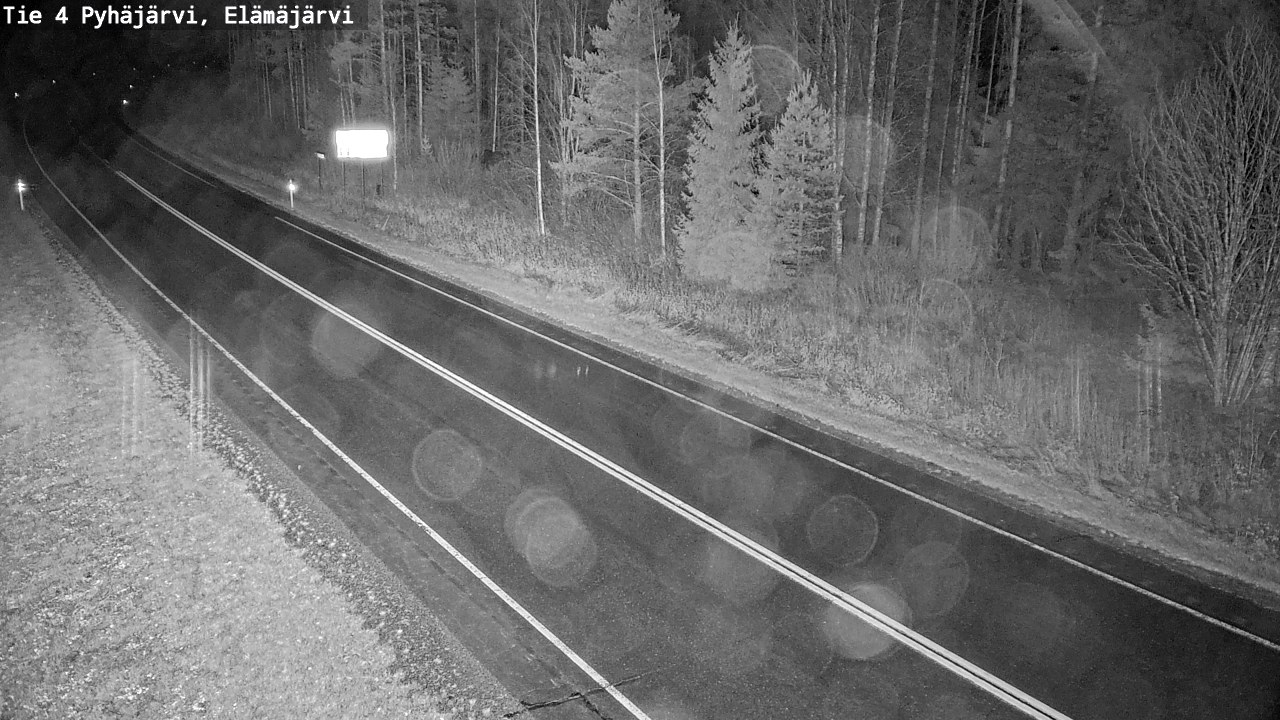 Kelikamerat Kuva Tie 4 Pyhäjärvi, Elämäjärvi, Pyhäjärvi, Pohjois-Pohjanmaa