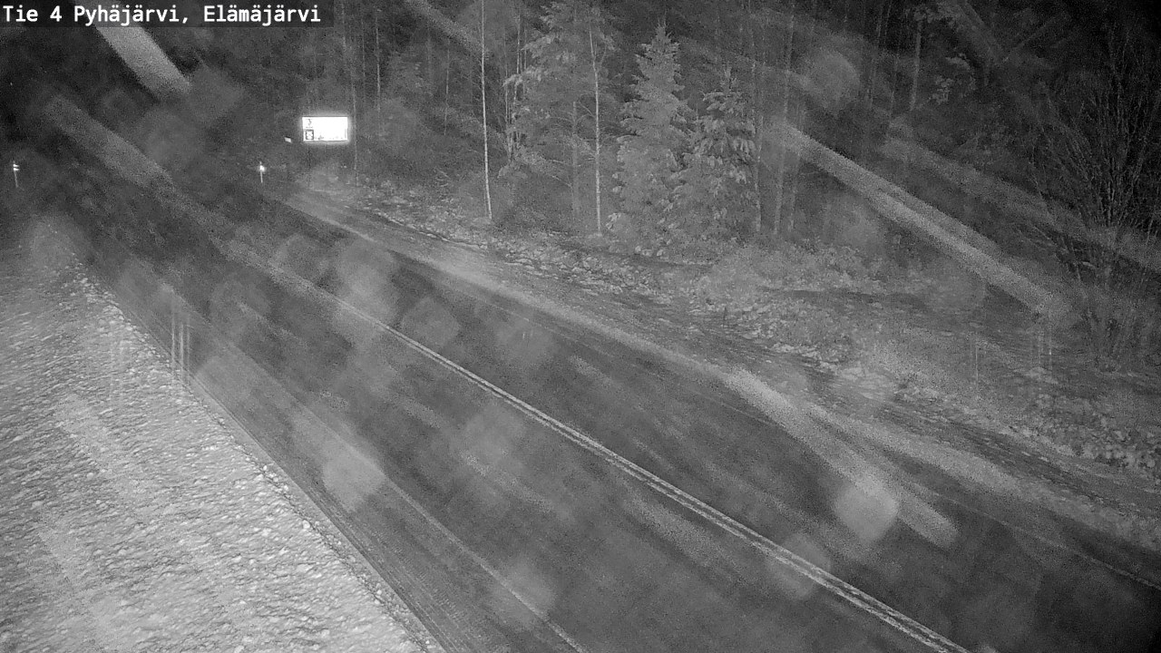 Kelikamerat Kuva Tie 4 Pyhäjärvi, Elämäjärvi, Pyhäjärvi, Pohjois-Pohjanmaa