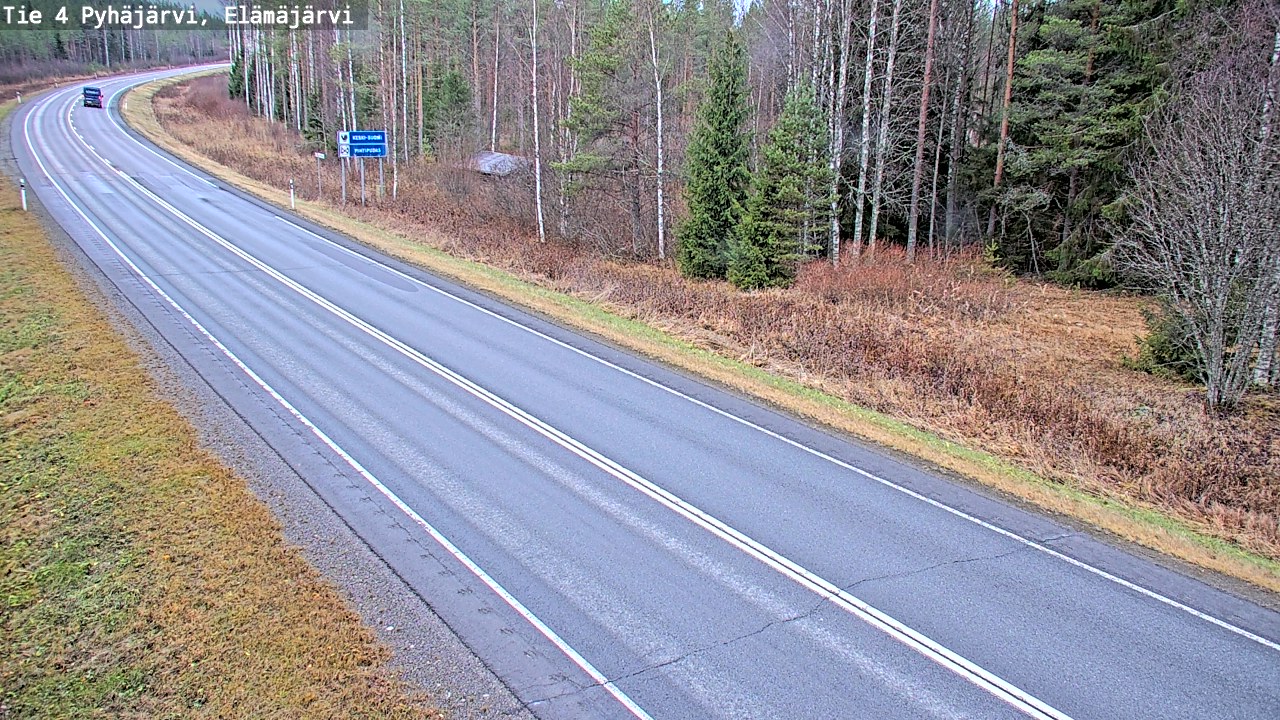 Kelikamerat Kuva Tie 4 Pyhäjärvi, Elämäjärvi, Pyhäjärvi, Pohjois-Pohjanmaa