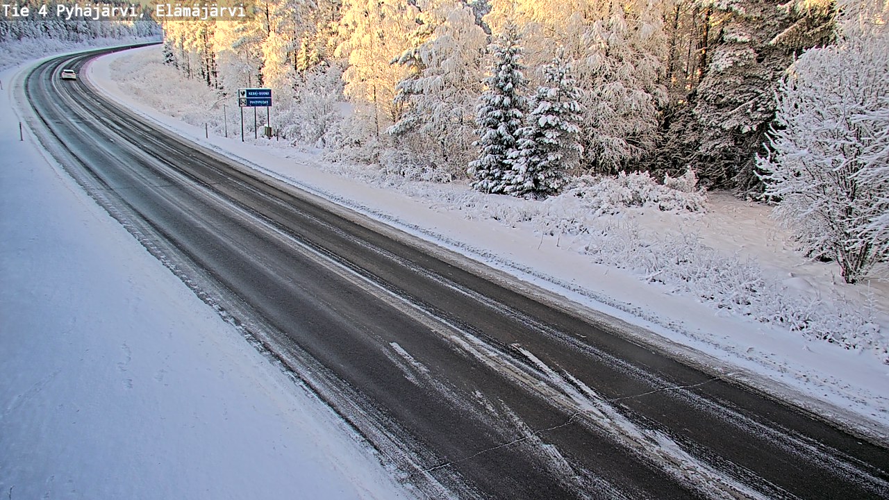 Kelikamerat Kuva Tie 4 Pyhäjärvi, Elämäjärvi, Pyhäjärvi, Pohjois-Pohjanmaa