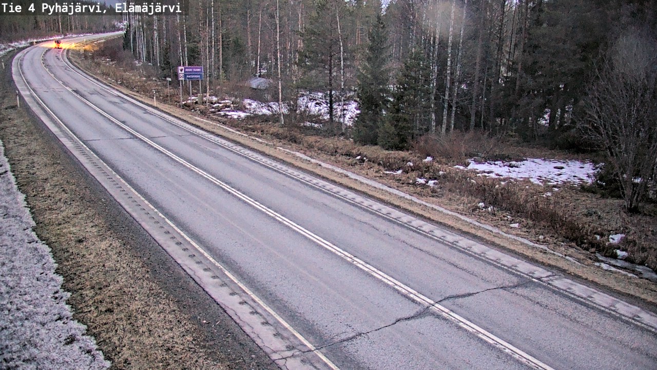 Kelikamerat Kuva Tie 4 Pyhäjärvi, Elämäjärvi, Pyhäjärvi, Pohjois-Pohjanmaa