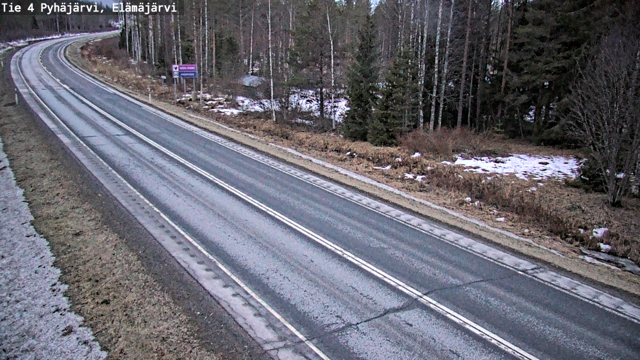 Kelikamerat Kuva Tie 4 Pyhäjärvi, Elämäjärvi, Pyhäjärvi, Pohjois-Pohjanmaa