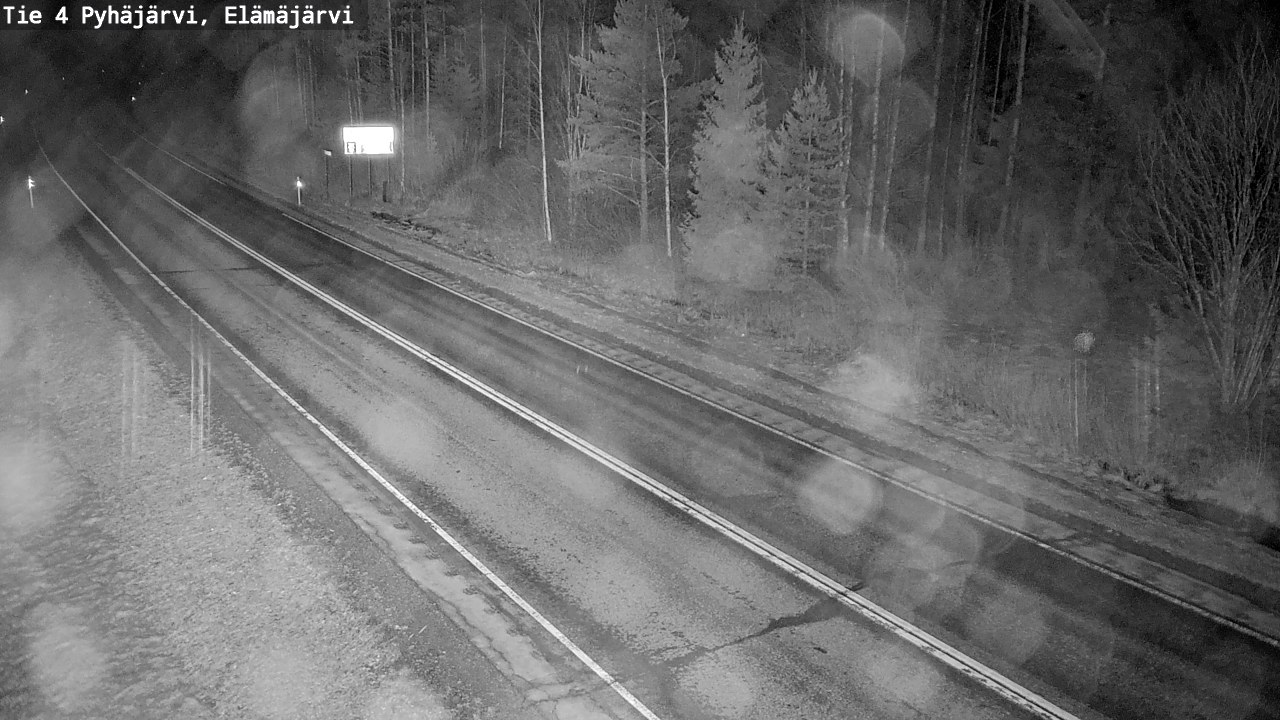 Kelikamerat Kuva Tie 4 Pyhäjärvi, Elämäjärvi, Pyhäjärvi, Pohjois-Pohjanmaa