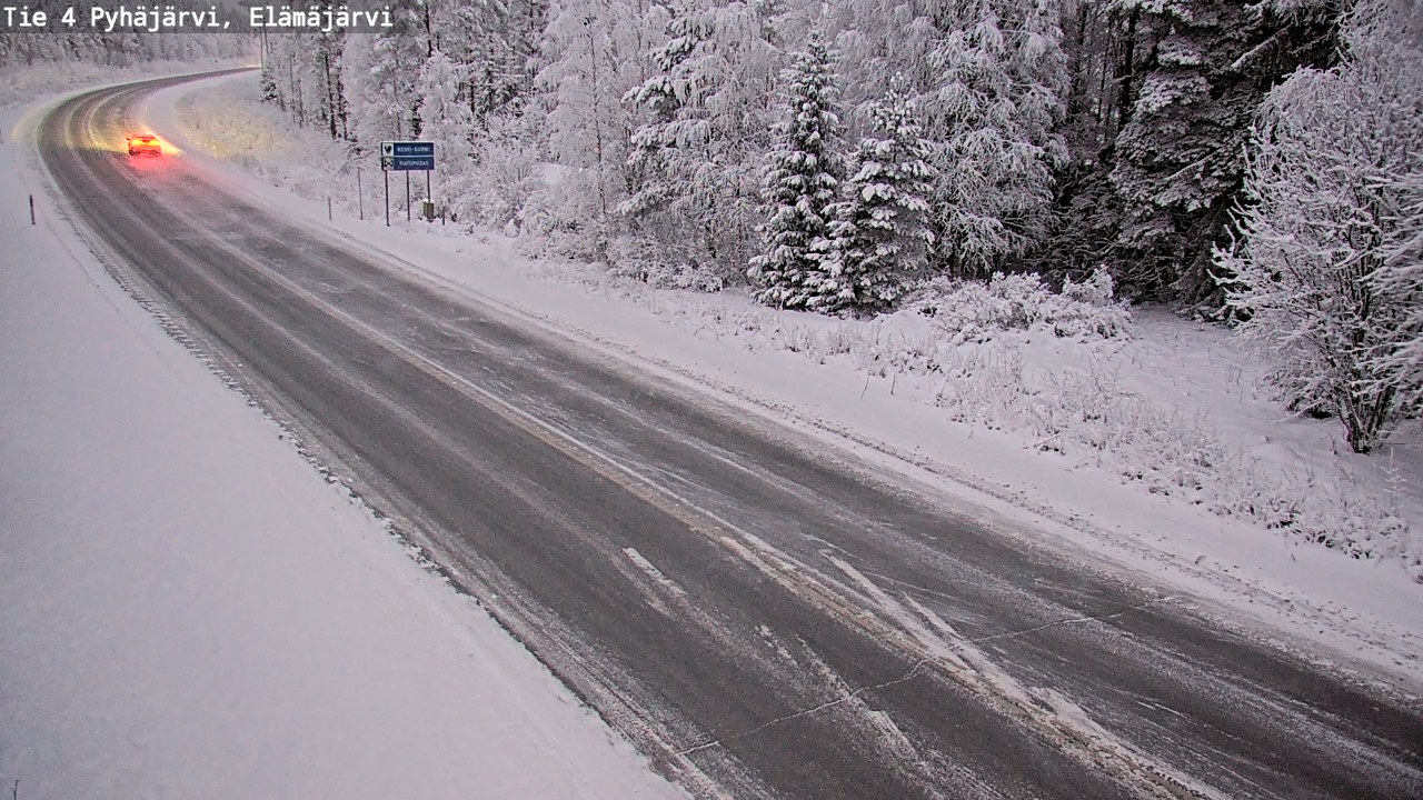 Kelikamerat Kuva Tie 4 Pyhäjärvi, Elämäjärvi, Pyhäjärvi, Pohjois-Pohjanmaa