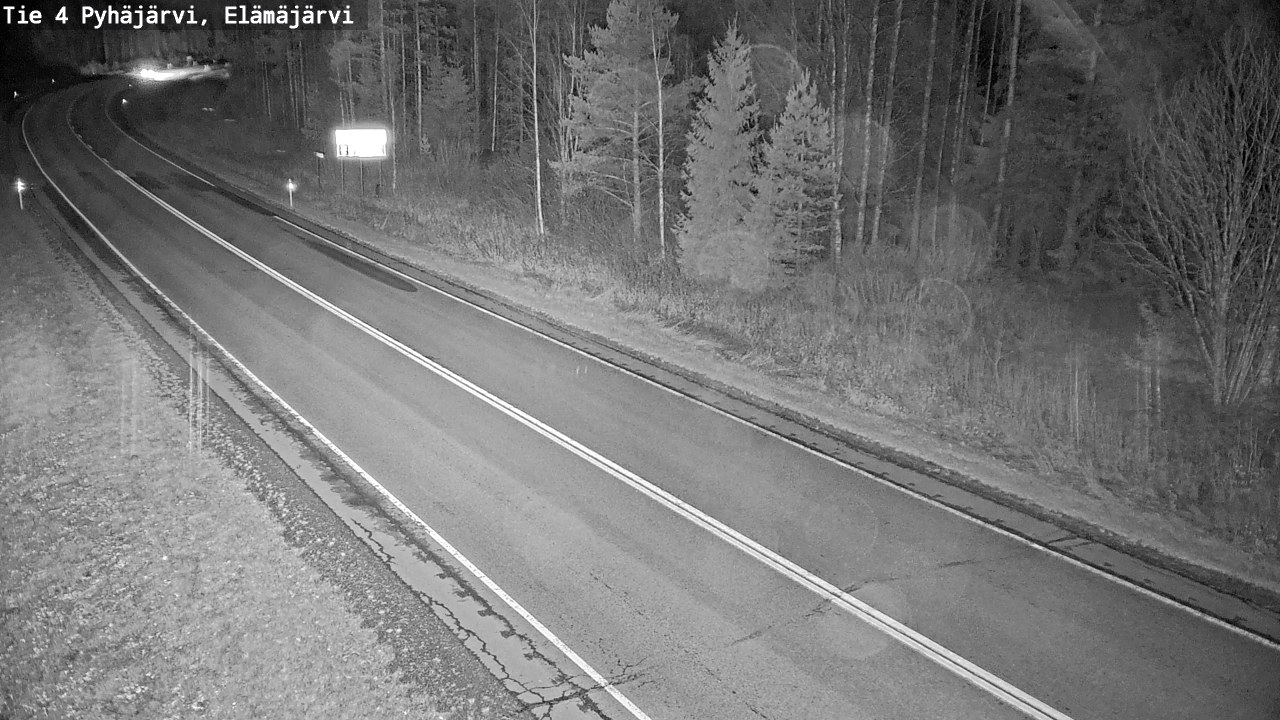 Kelikamerat Kuva Tie 4 Pyhäjärvi, Elämäjärvi, Pyhäjärvi, Pohjois-Pohjanmaa