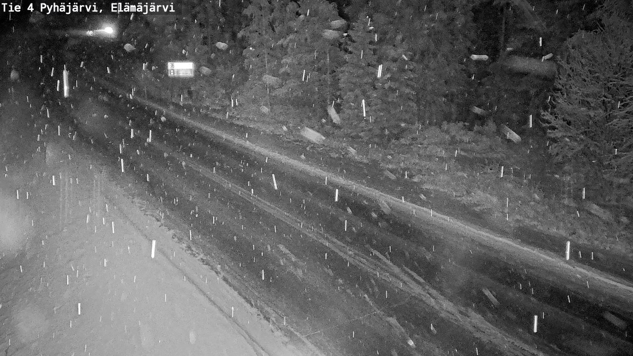 Kelikamerat Kuva Tie 4 Pyhäjärvi, Elämäjärvi, Pyhäjärvi, Pohjois-Pohjanmaa