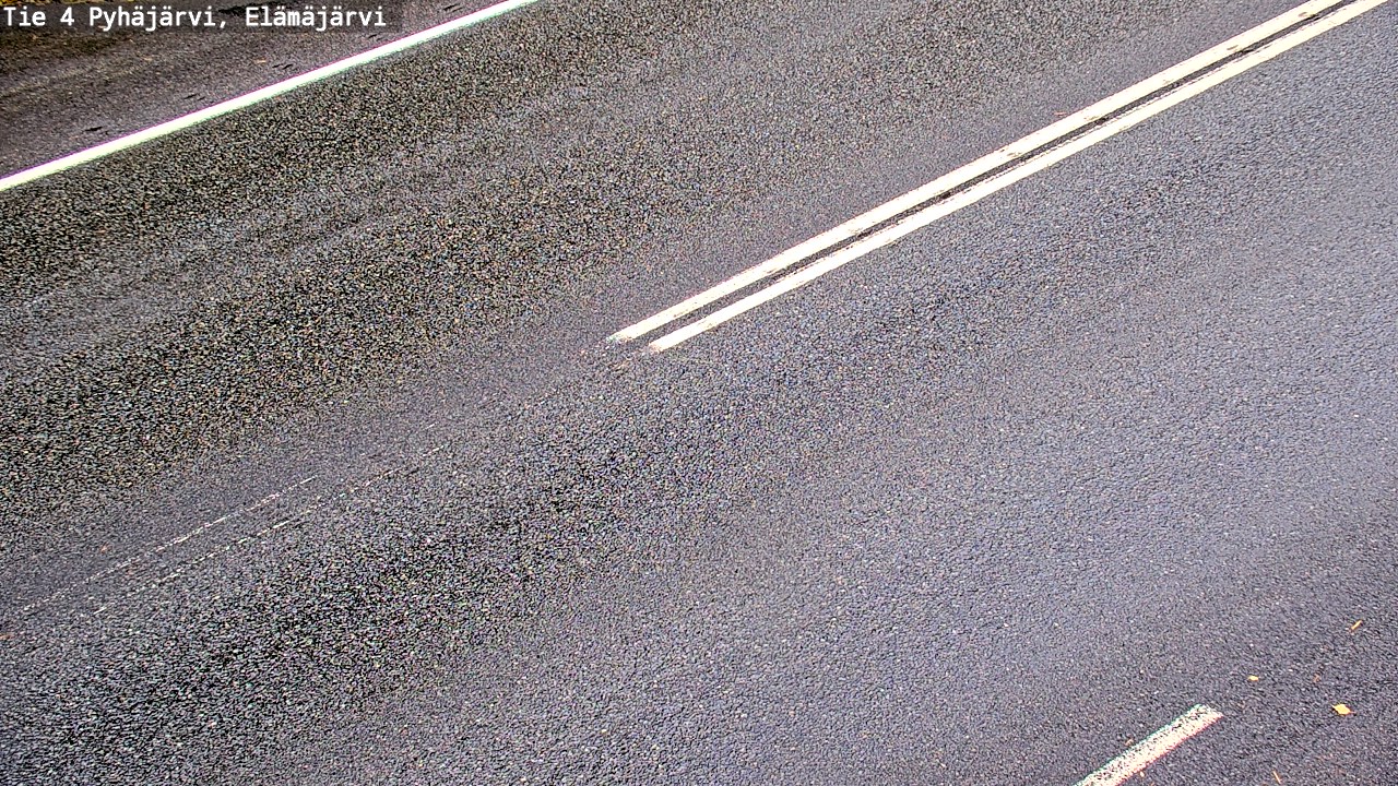 Weather Camera Image Road 4 Pyhäjärvi, Elämäjärvi, Pyhäjärvi, Pohjois-Pohjanmaa