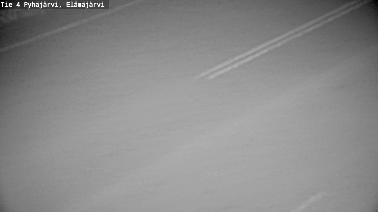 Weather Camera Image Road 4 Pyhäjärvi, Elämäjärvi, Pyhäjärvi, Pohjois-Pohjanmaa