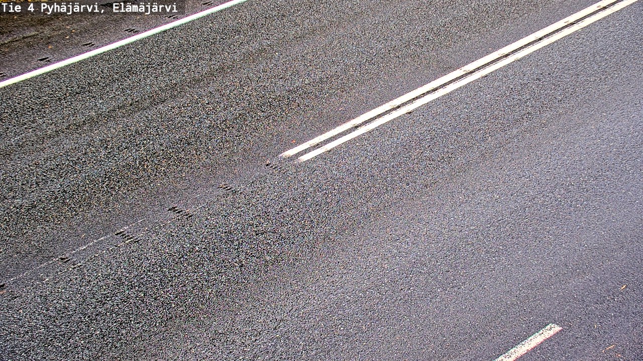 Weather Camera Image Road 4 Pyhäjärvi, Elämäjärvi, Pyhäjärvi, Pohjois-Pohjanmaa