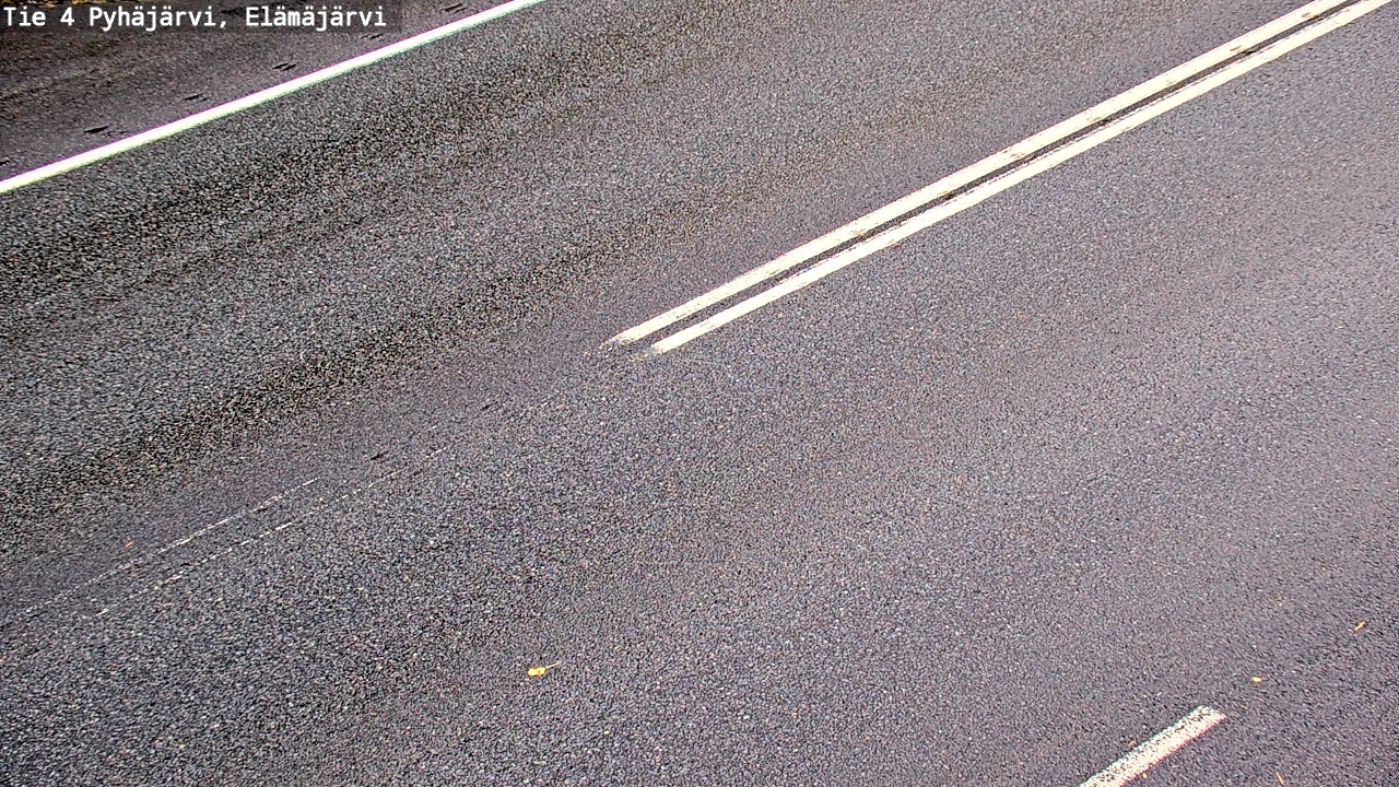 Weather Camera Image Road 4 Pyhäjärvi, Elämäjärvi, Pyhäjärvi, Pohjois-Pohjanmaa
