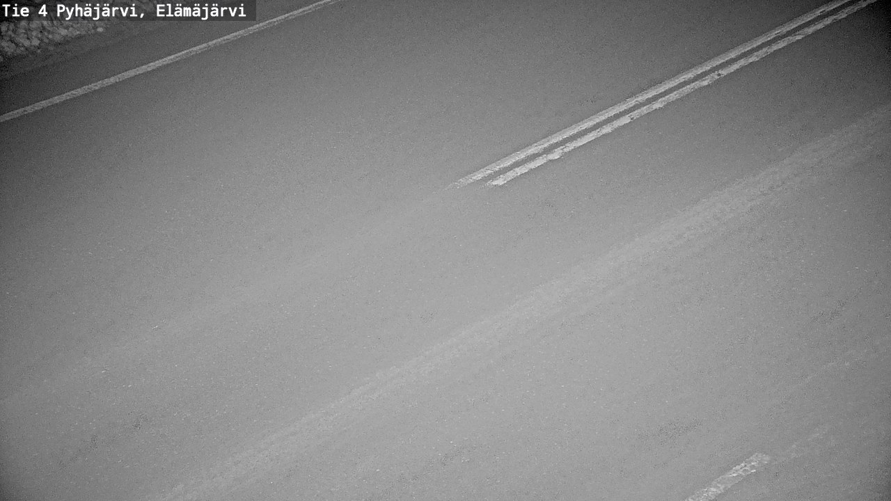 Weather Camera Image Road 4 Pyhäjärvi, Elämäjärvi, Pyhäjärvi, Pohjois-Pohjanmaa