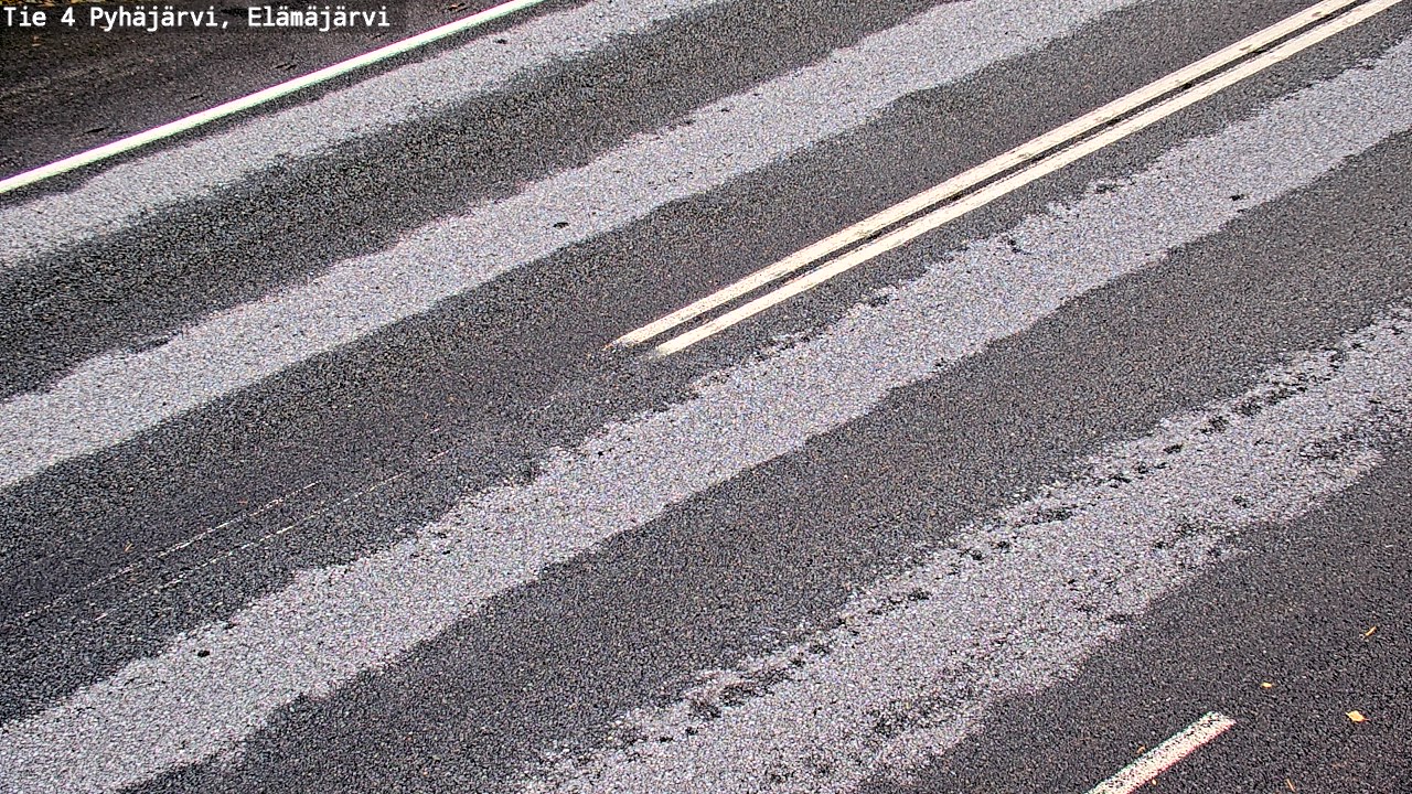 Weather Camera Image Road 4 Pyhäjärvi, Elämäjärvi, Pyhäjärvi, Pohjois-Pohjanmaa