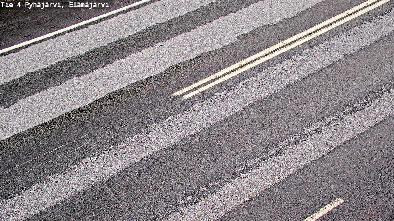 Weather Camera Image Road 4 Pyhäjärvi, Elämäjärvi, Pyhäjärvi, Pohjois-Pohjanmaa