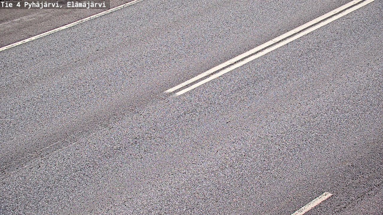 Weather Camera Image Väg 4 Pyhäjärvi, Elämäjärvi, Pyhäjärvi, Pohjois-Pohjanmaa