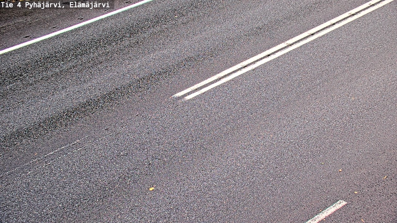 Weather Camera Image Road 4 Pyhäjärvi, Elämäjärvi, Pyhäjärvi, Pohjois-Pohjanmaa
