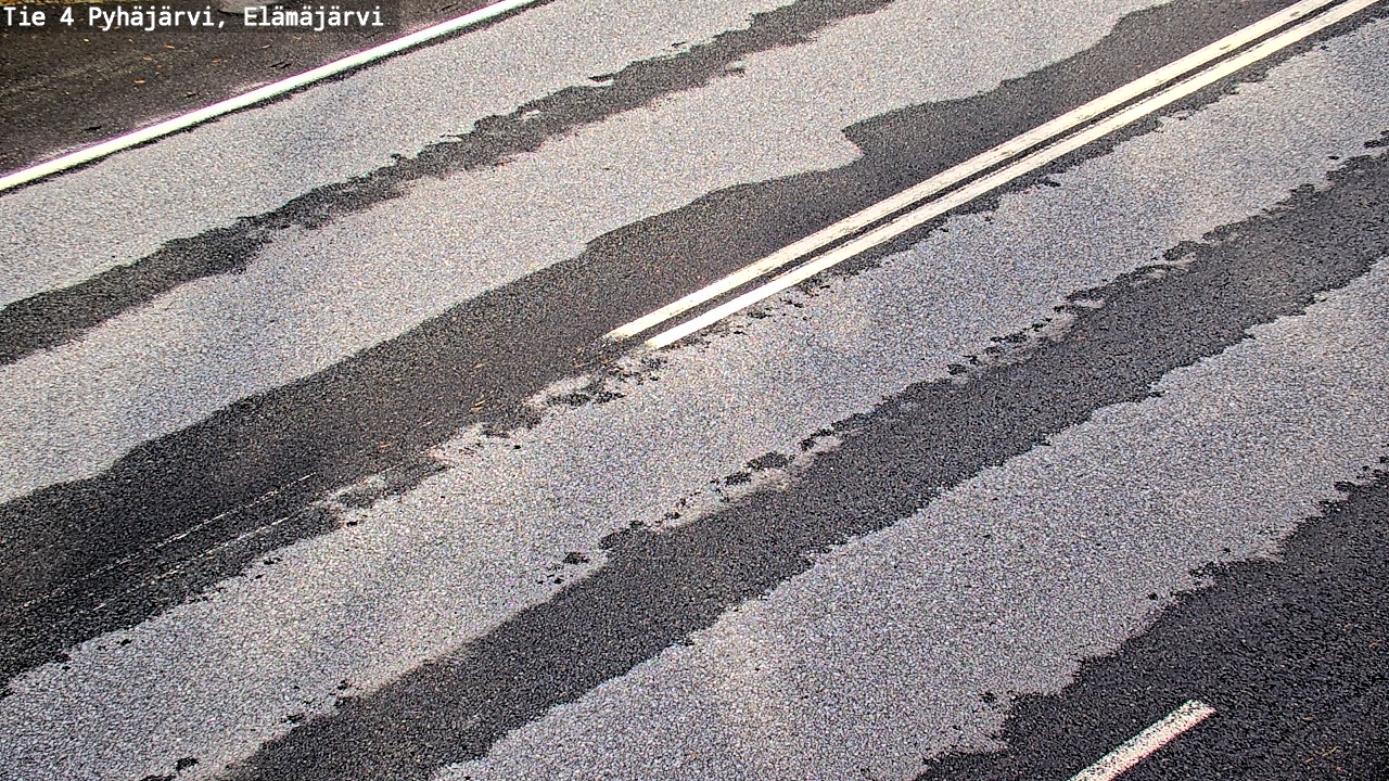 Weather Camera Image Road 4 Pyhäjärvi, Elämäjärvi, Pyhäjärvi, Pohjois-Pohjanmaa