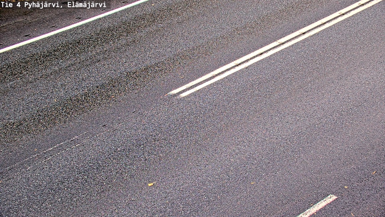 Weather Camera Image Road 4 Pyhäjärvi, Elämäjärvi, Pyhäjärvi, Pohjois-Pohjanmaa