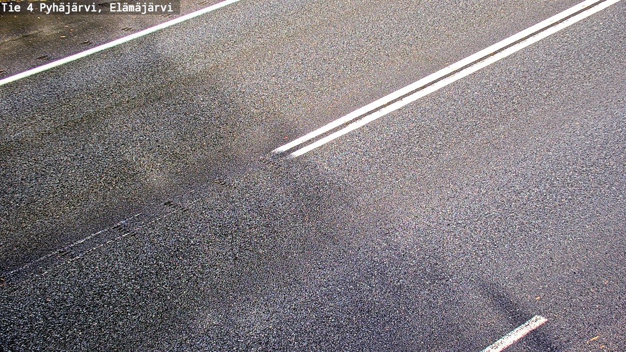 Weather Camera Image Road 4 Pyhäjärvi, Elämäjärvi, Pyhäjärvi, Pohjois-Pohjanmaa