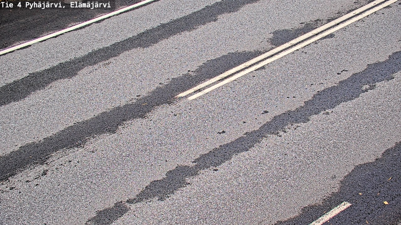 Weather Camera Image Road 4 Pyhäjärvi, Elämäjärvi, Pyhäjärvi, Pohjois-Pohjanmaa