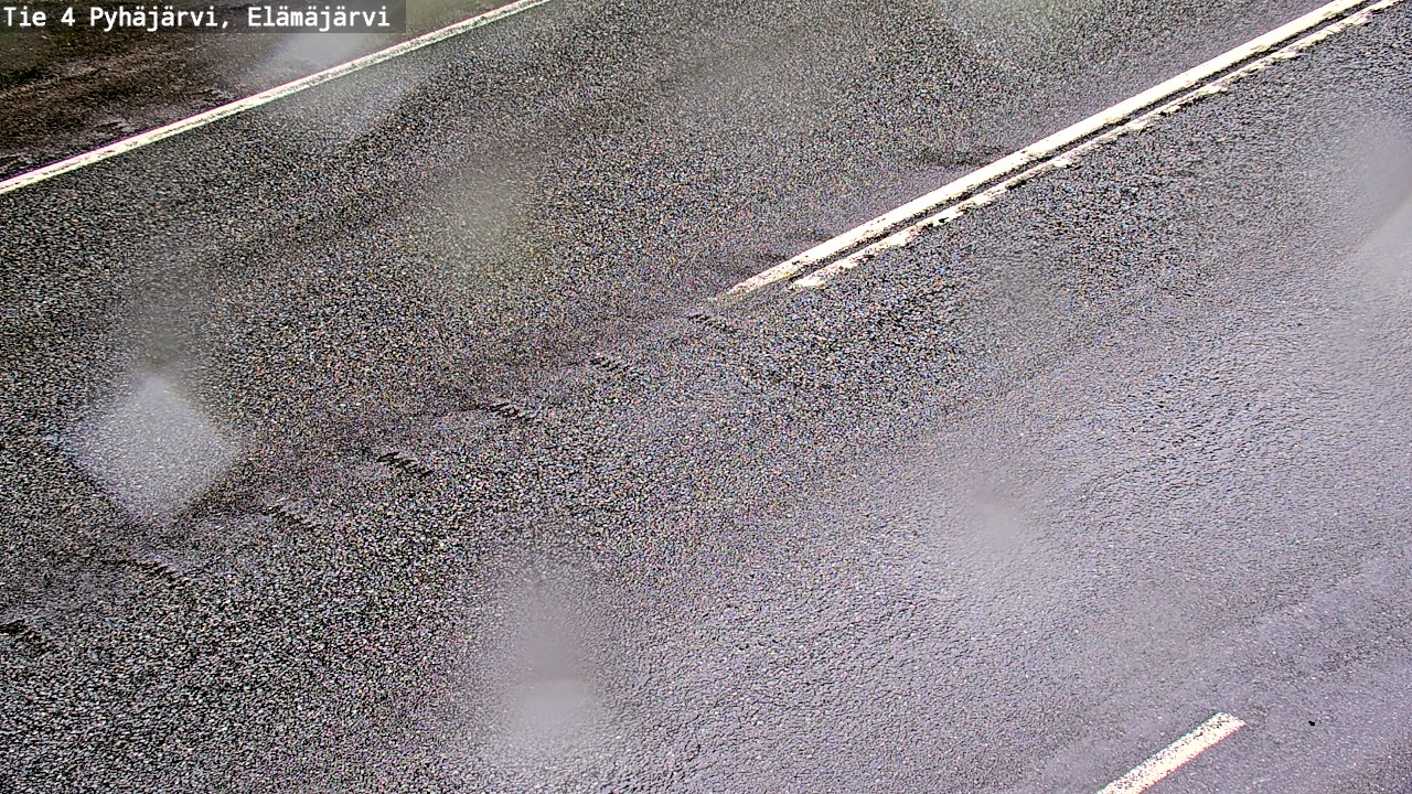 Weather Camera Image Väg 4 Pyhäjärvi, Elämäjärvi, Pyhäjärvi, Pohjois-Pohjanmaa