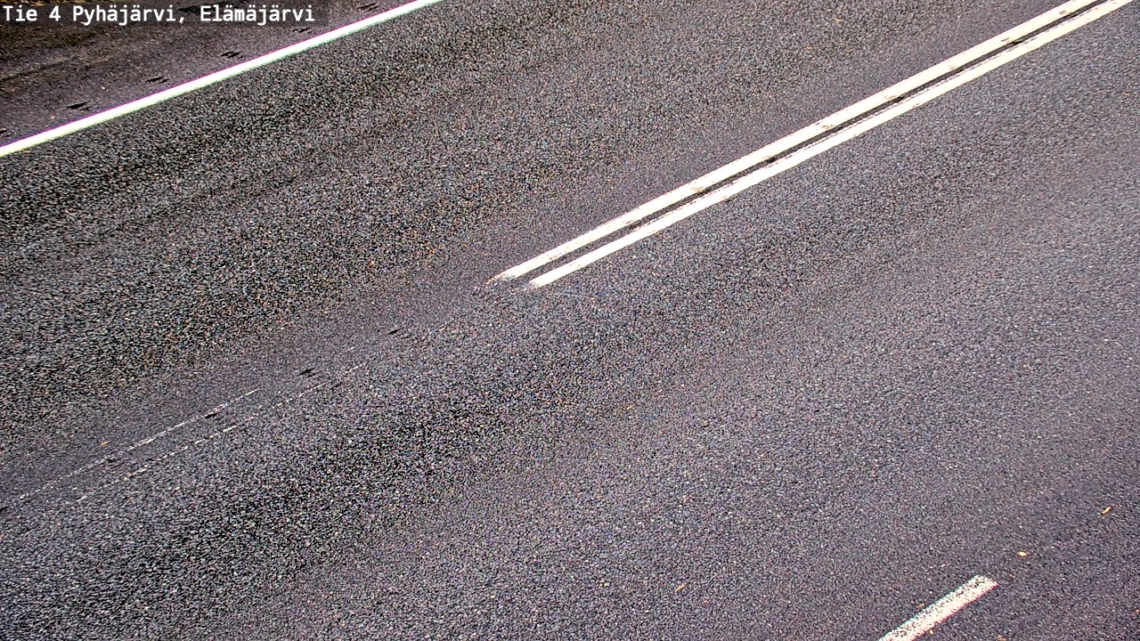 Weather Camera Image Road 4 Pyhäjärvi, Elämäjärvi, Pyhäjärvi, Pohjois-Pohjanmaa