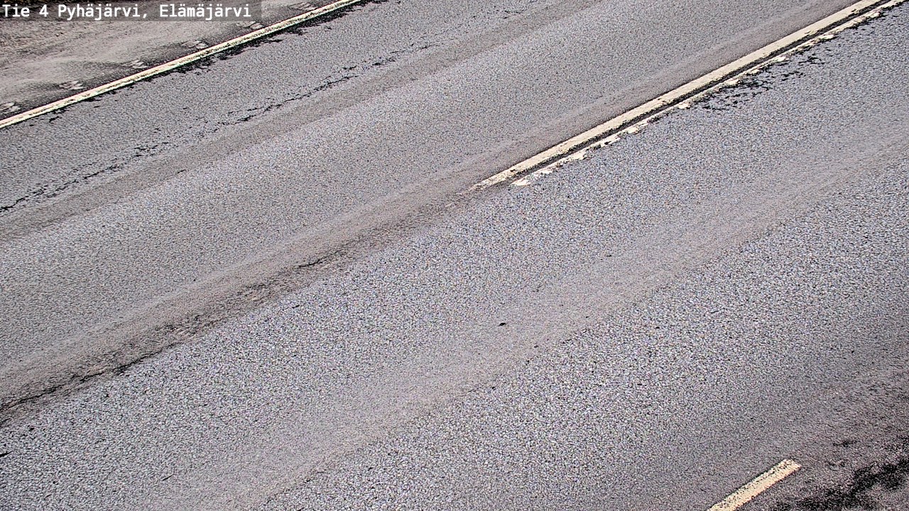 Weather Camera Image Väg 4 Pyhäjärvi, Elämäjärvi, Pyhäjärvi, Pohjois-Pohjanmaa