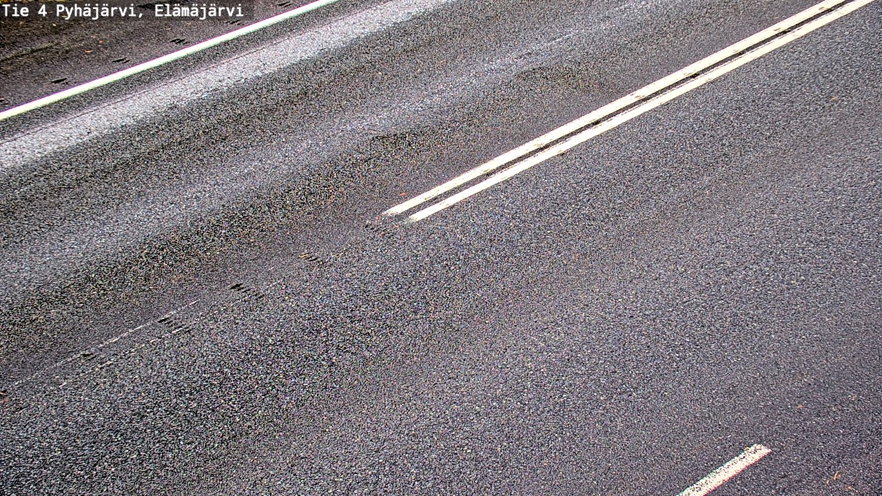 Weather Camera Image Road 4 Pyhäjärvi, Elämäjärvi, Pyhäjärvi, Pohjois-Pohjanmaa